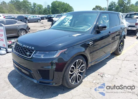 2019 Land Rover Range Rover Sport Hse из США, поврежденный, VIN SALWR2RV3KA828818